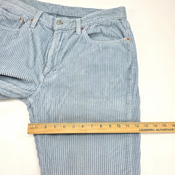 Americana Workwear Levi’s 514 Corduroy Pants Men’s 36x30 Light Blue Straight - Picture 9 of 12